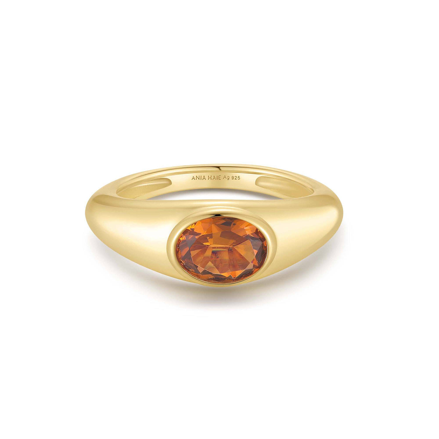  Melodic Poet - Ringen met steen - Zilver / 14kt GP - Kristal